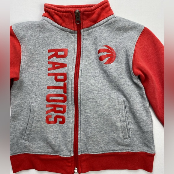 NBA Toronto Raptors Zip-Up Jacket size 3T - Picture 8 of 11